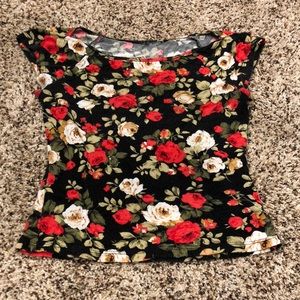 Floral Crop Top